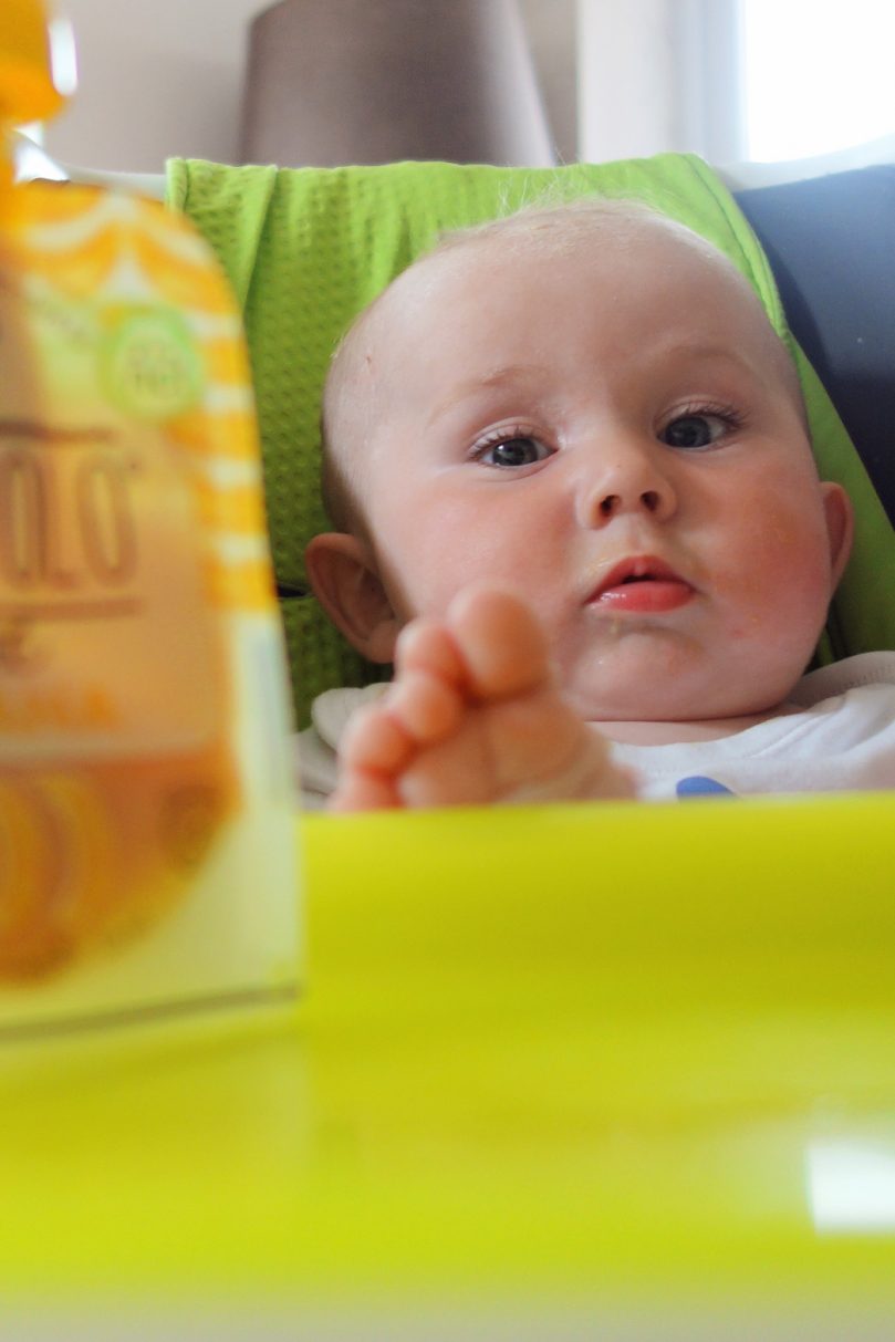 We are weaning. Baby led weaning. Piccolo foods.