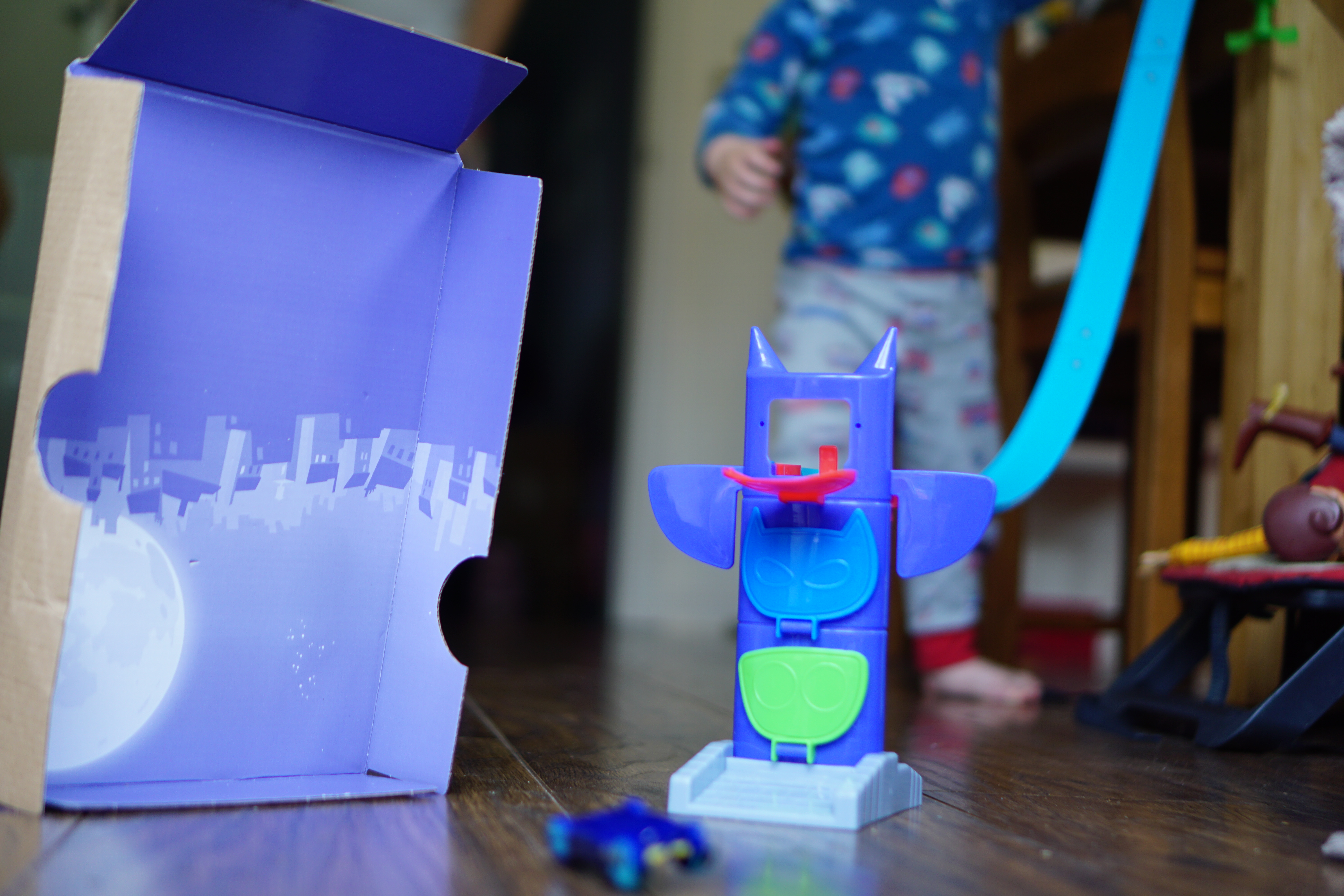 Best PJ Masks Toys for toddlers - Save the City Track and Headquarter Launcher.