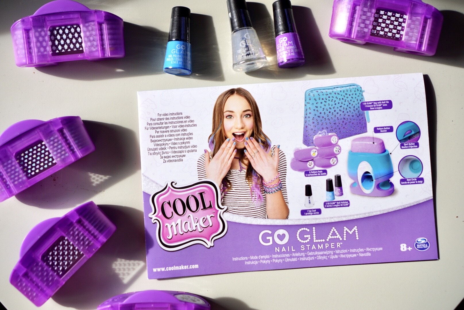 SPINMASTER *Go Glam Nail Stamper Go Glam Nail Stamper