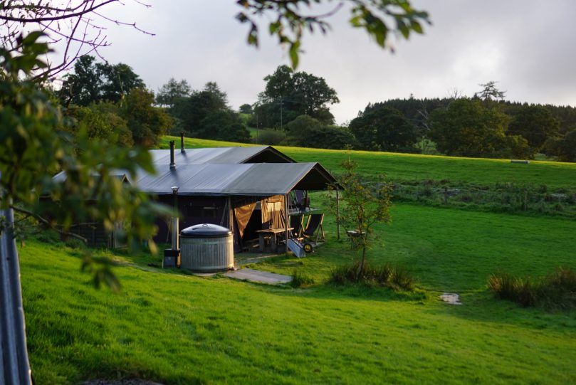 Glamping in Wales with Feather Down
