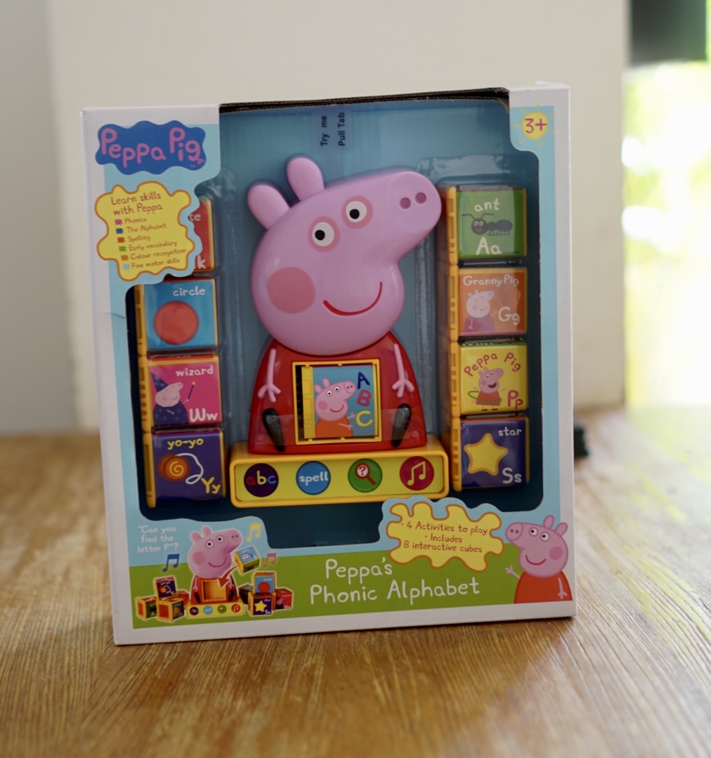 Peppa Pig learning toy Peppa's Phonic Alphabet 