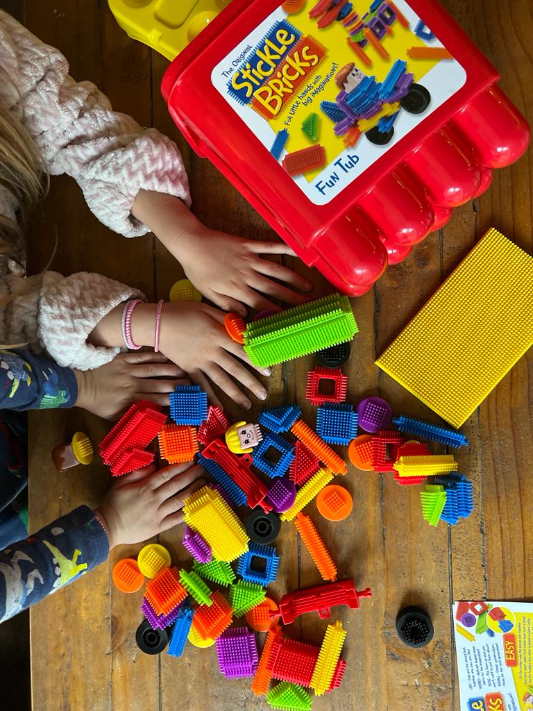 Building fun with Stickle Bricks memeandharri